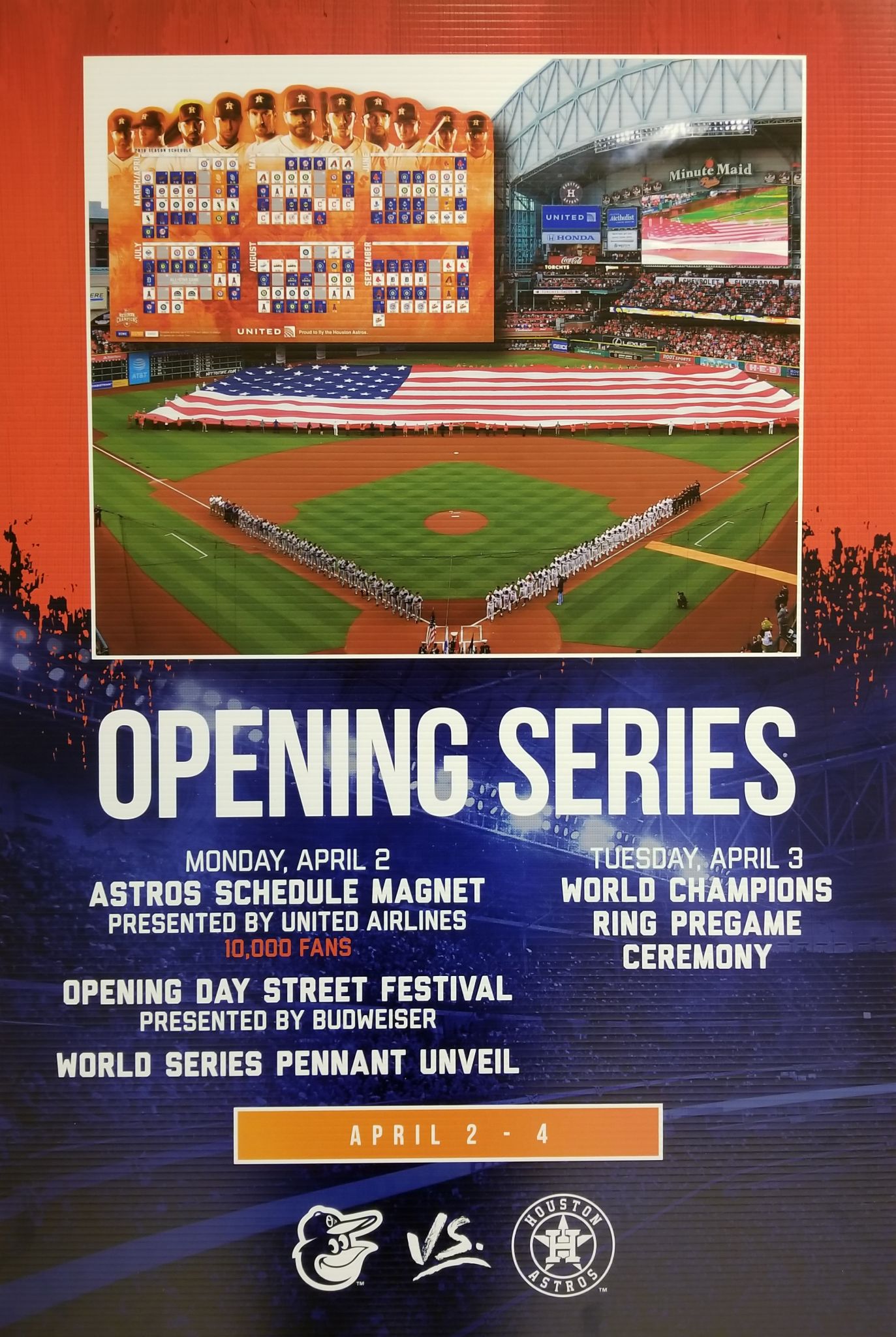 Astros giveaways for the rest of the 2018 regular season