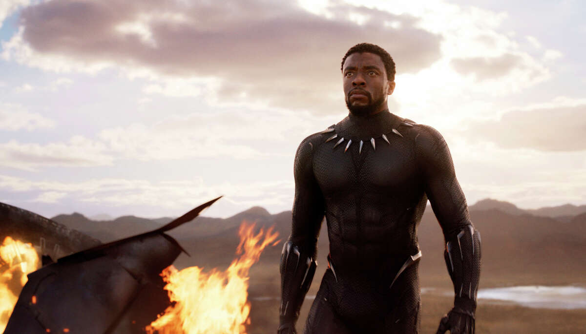 Chadwick Boseman stars in Marvel Studios and Disney's "Black Panther," which arrives in theaters on Feb. 16.