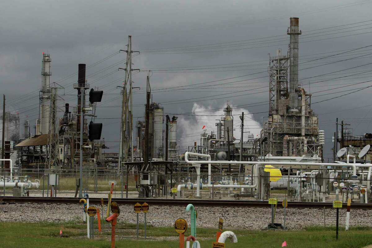 A refinery owned by Petrobras, the Brazilian government's state-controlled oil producer, rises up off Red Bluff Road Tuesday, Oct. 20, 2015, in Pasadena. Petrobras paid more than $1 billion to buy the refinery from Pasadena Refining Systems Inc. in a series of transactions dating to 2006, a much higher price tag than the $42 million Astra Oil paid a year before. There is an ongoing criminal probe into the Pasadena deal as part of a larger Brazilian investigation into Petrobras transactions and allegations of bribery. (Michael Ciaglo / Houston Chronicle)