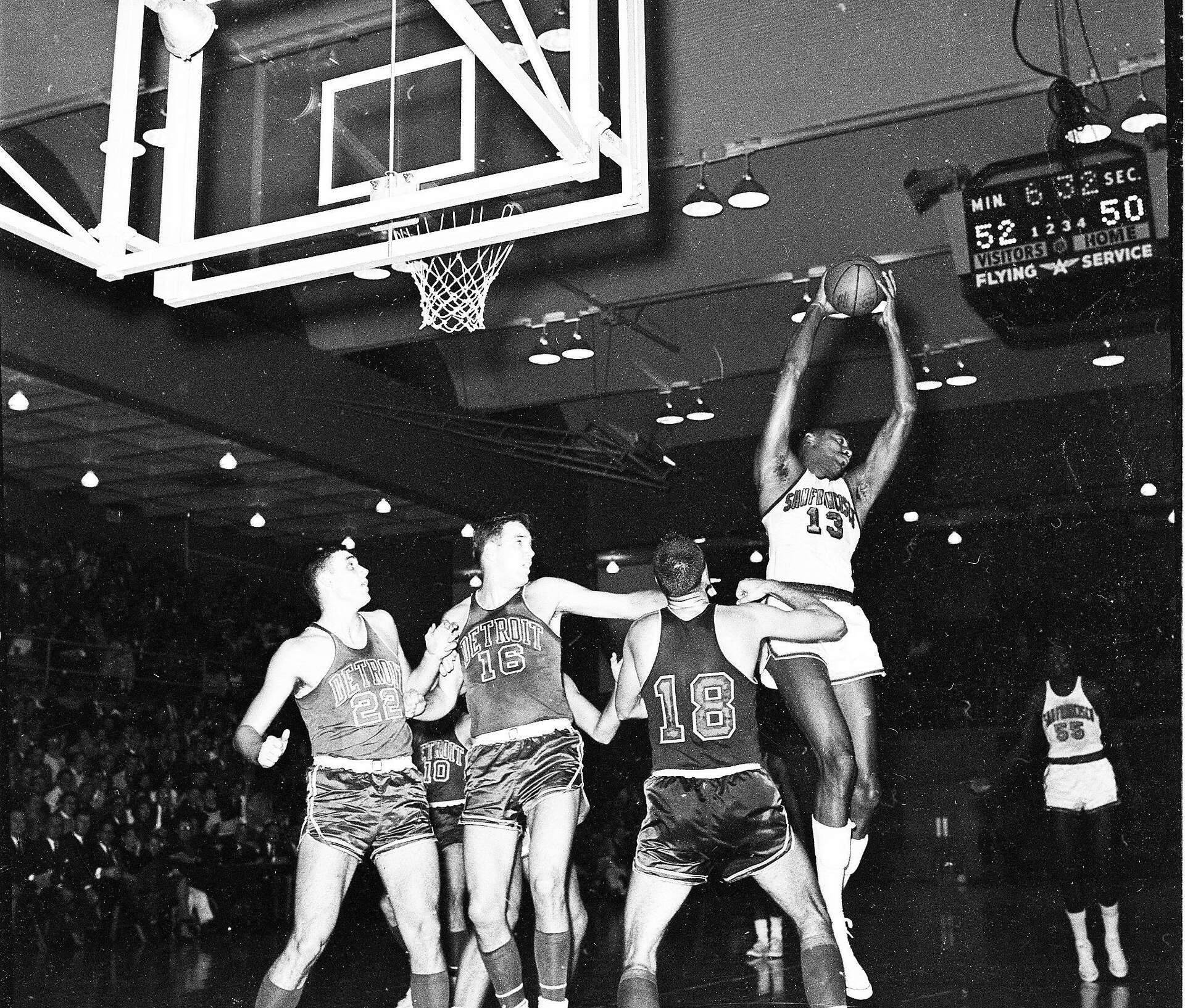 Photos from the first San Francisco Warriors homestand in 1962