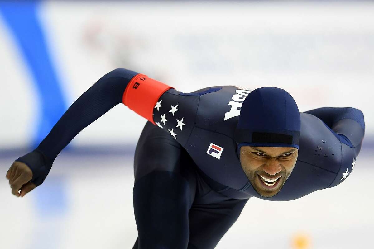 Four-time Olympic medalist  Shani Davis, long track speedskating  Davis is the most decorated male athlete in the Winter Olympics. He has two gold and two silver medals.