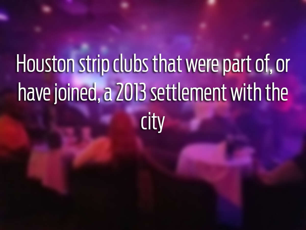 In 2013, Houston reached an agreement that allowed 16 strip clubs to operate outside the provisions of the sexually oriented business ordinance (SOB) in exchange for a combined $1 million annual donation to a human trafficking abatement fund. That fund was also used to create a 12-person HPD unit tasked with investigating human trafficking. Five clubs has since been added to the list. Swipe through to see what other clubs made the list. 