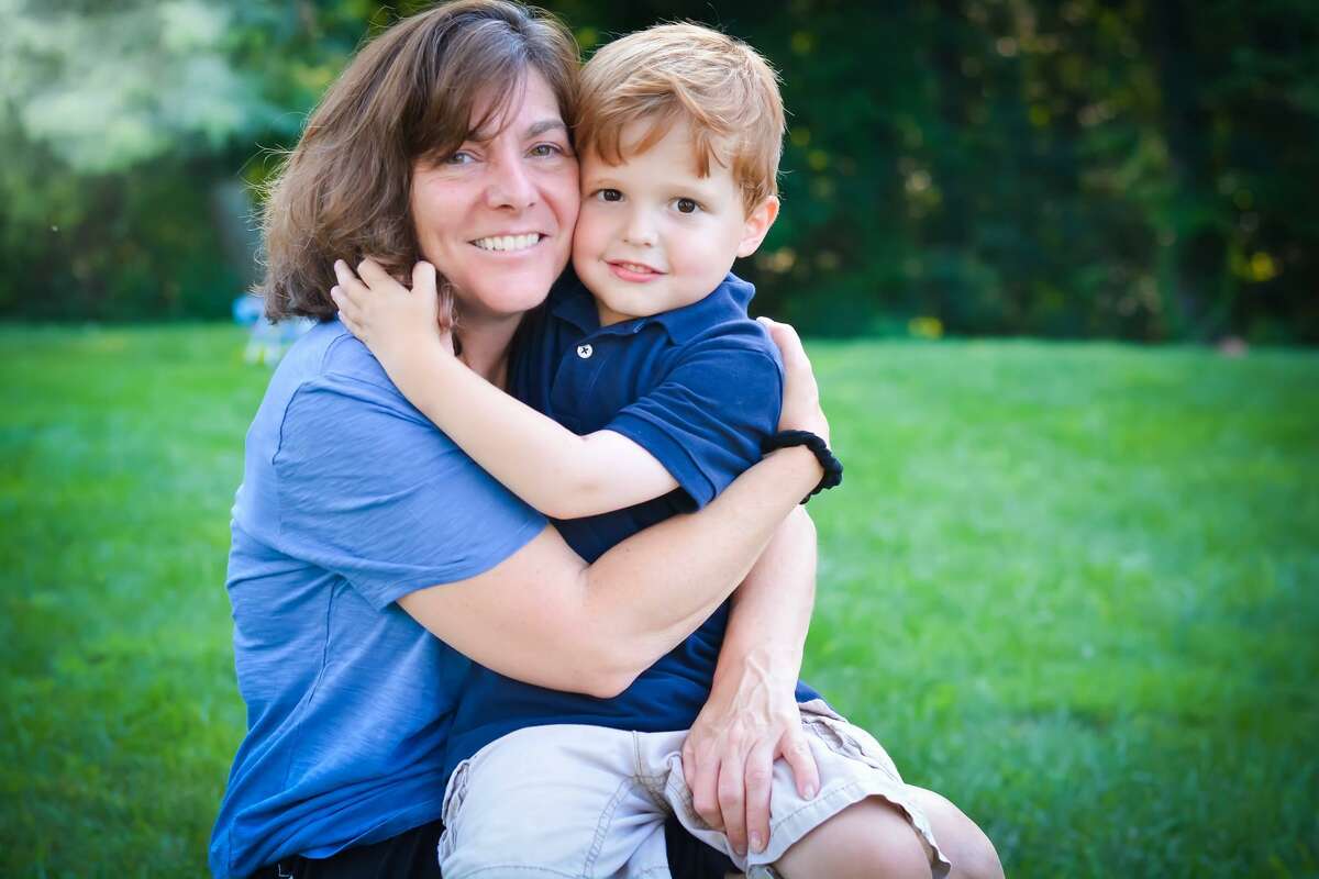 Mary Pat Caldwell and her 5-year-old son Zach, both of Stamford, returned home last week from Boston Children’s Hospital where Zach battled leukemia for the second time.