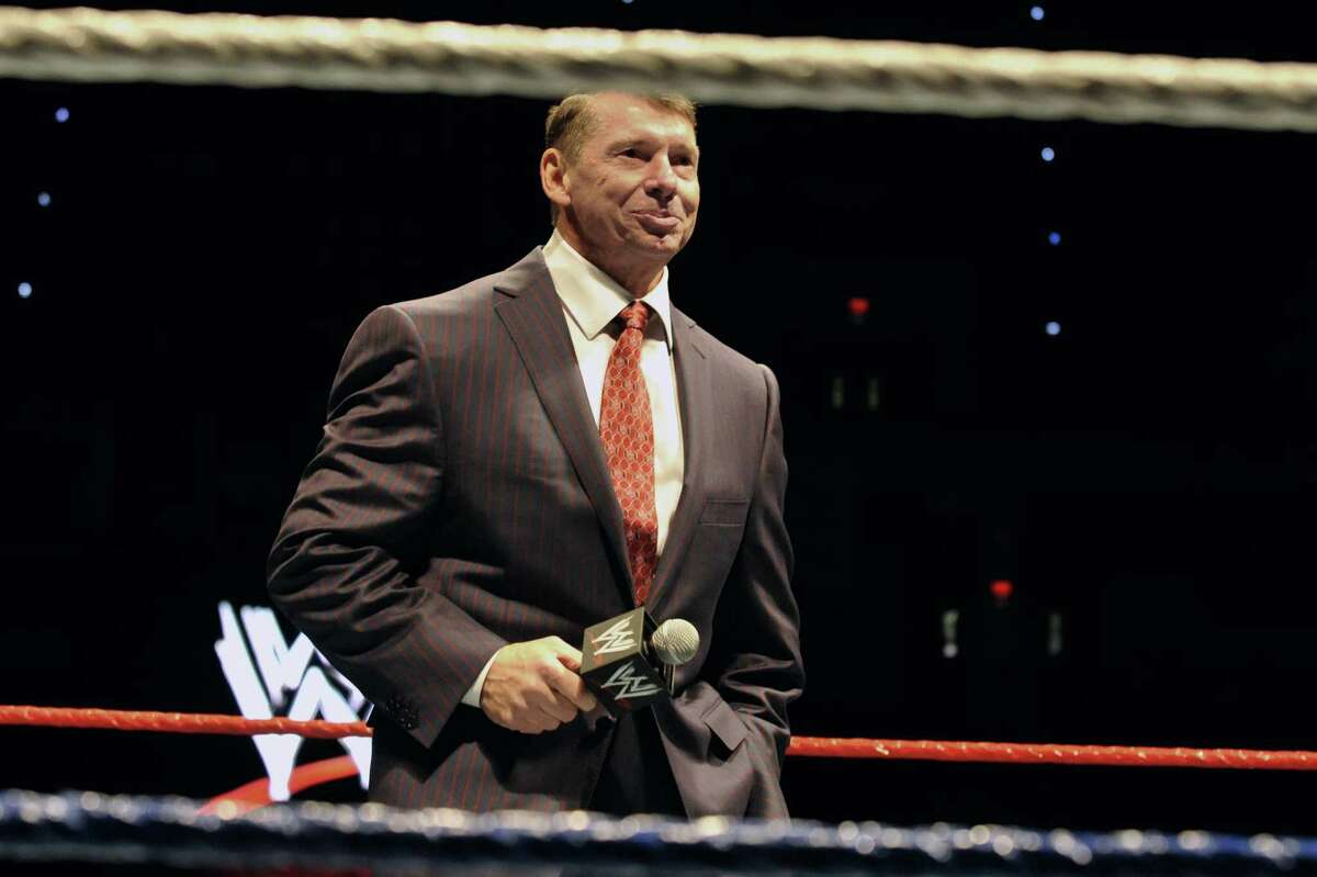 Vince McMahon is chairman and CEO of Stamford-based WWE.