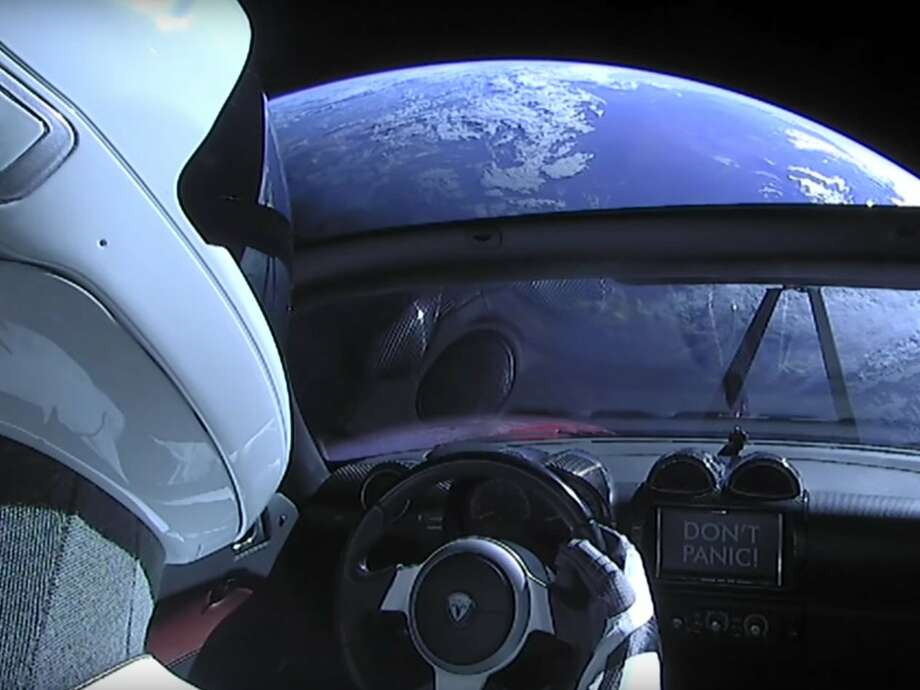 Heres The Last Shot Spacex Got Of Elon Musks Tesla