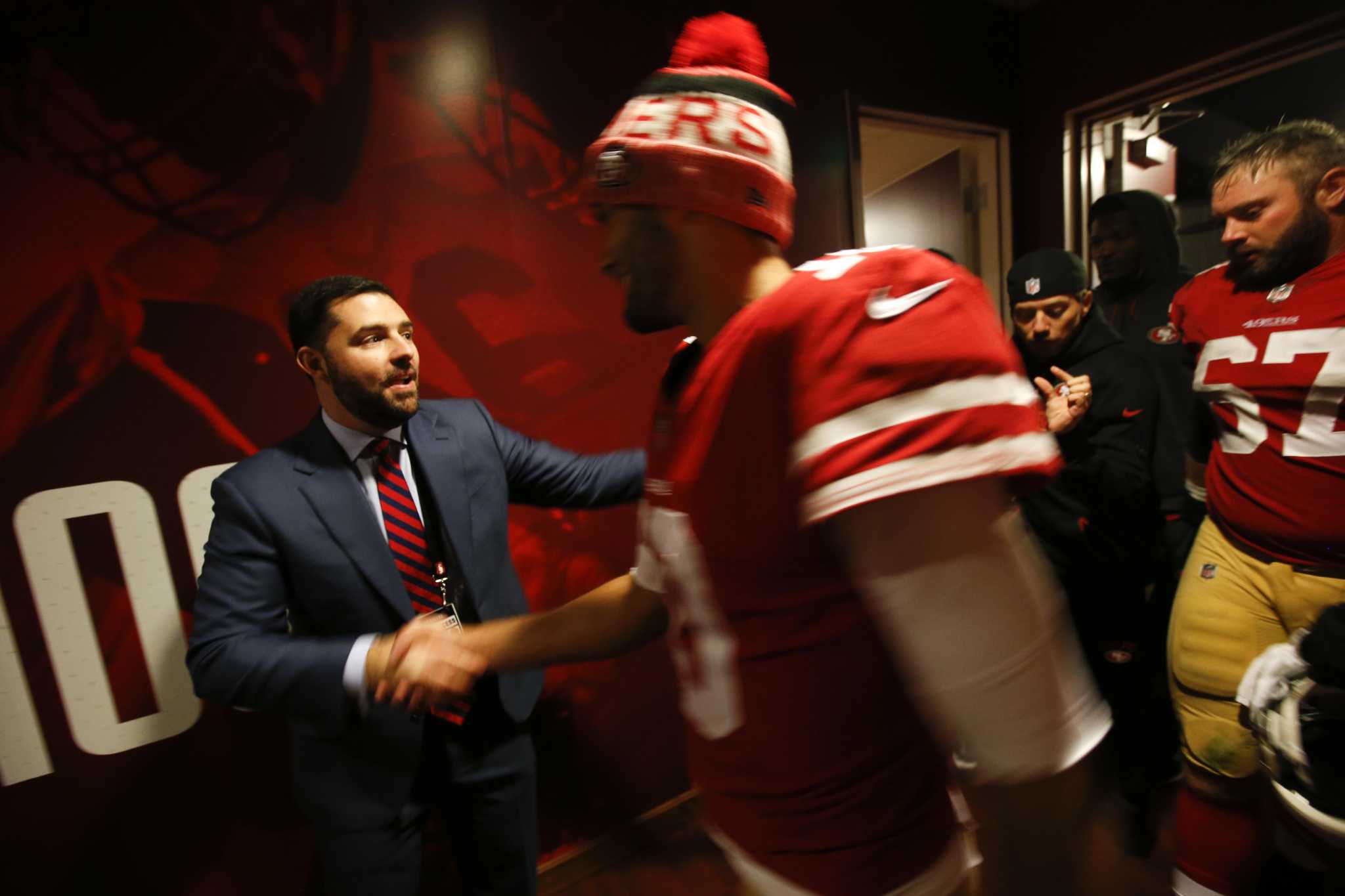 49ers were reportedly baffled by Jimmy Garoppolo's vanishing act after  signing mega-deal