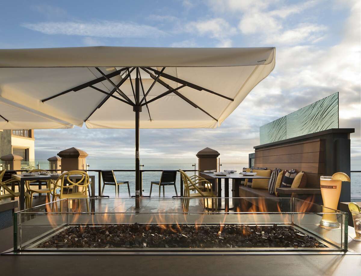 Firepit at the�Monterey Plaza Hotel and Spa