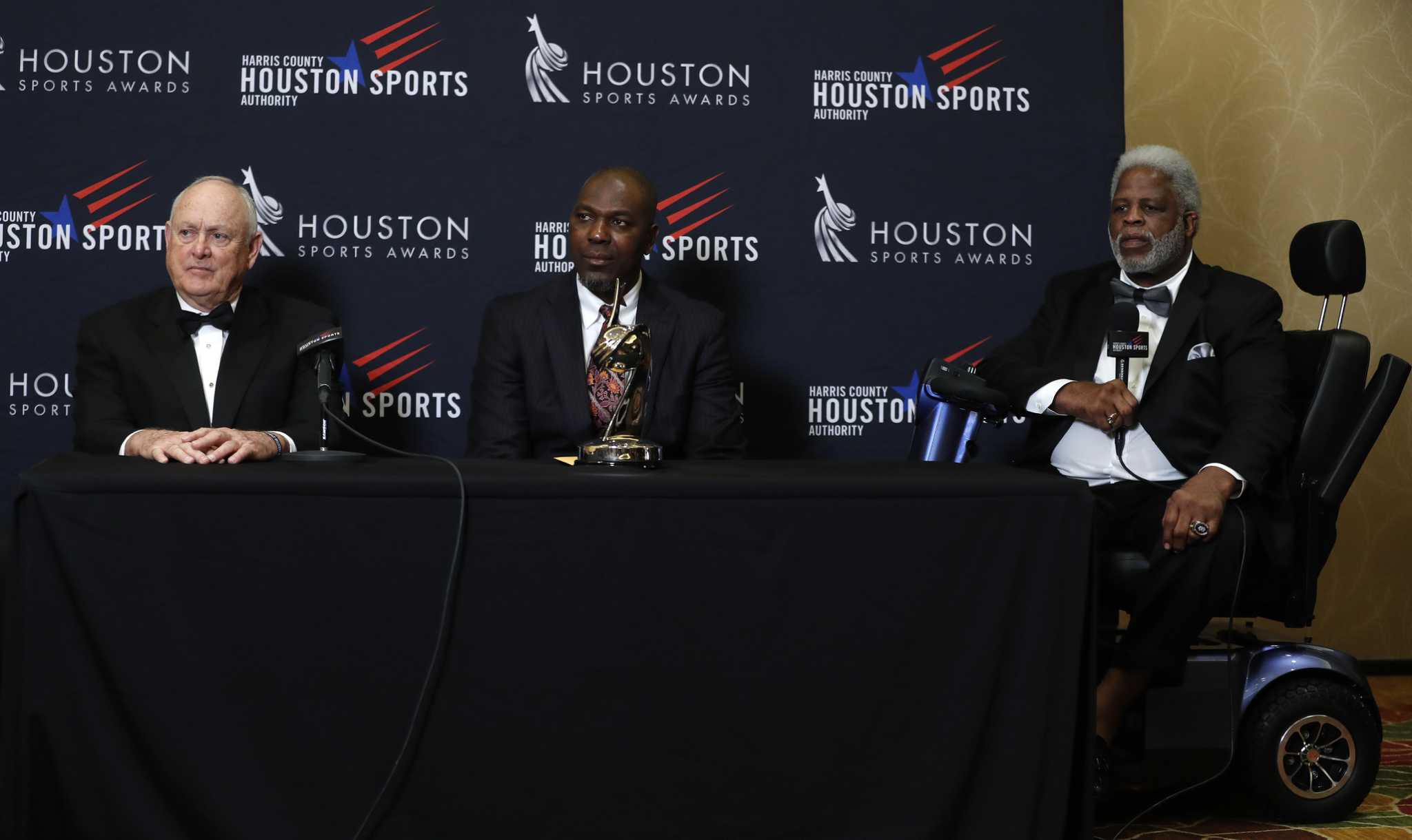 Houston Sport Nolan Ryan's Hakeem Olajuwon And Earl Campbell