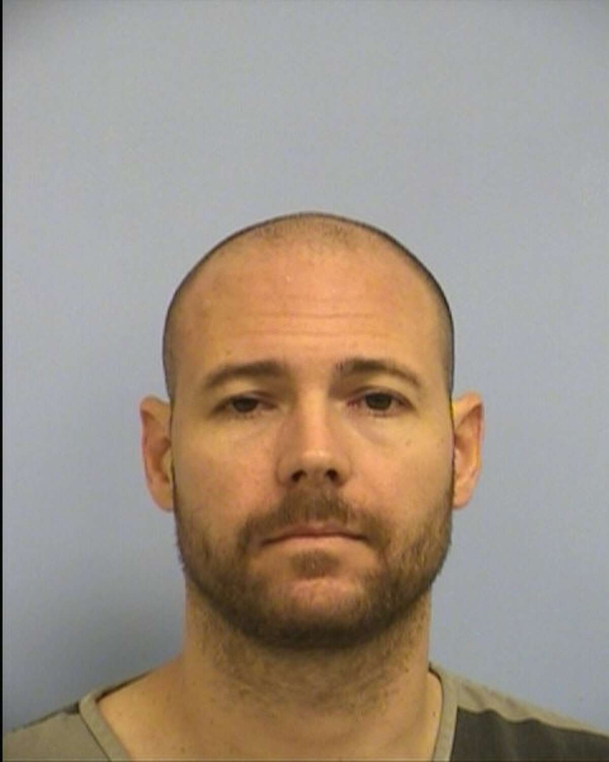 Matthew Rutledge, 39, was arrested on suspicion of graffiti.