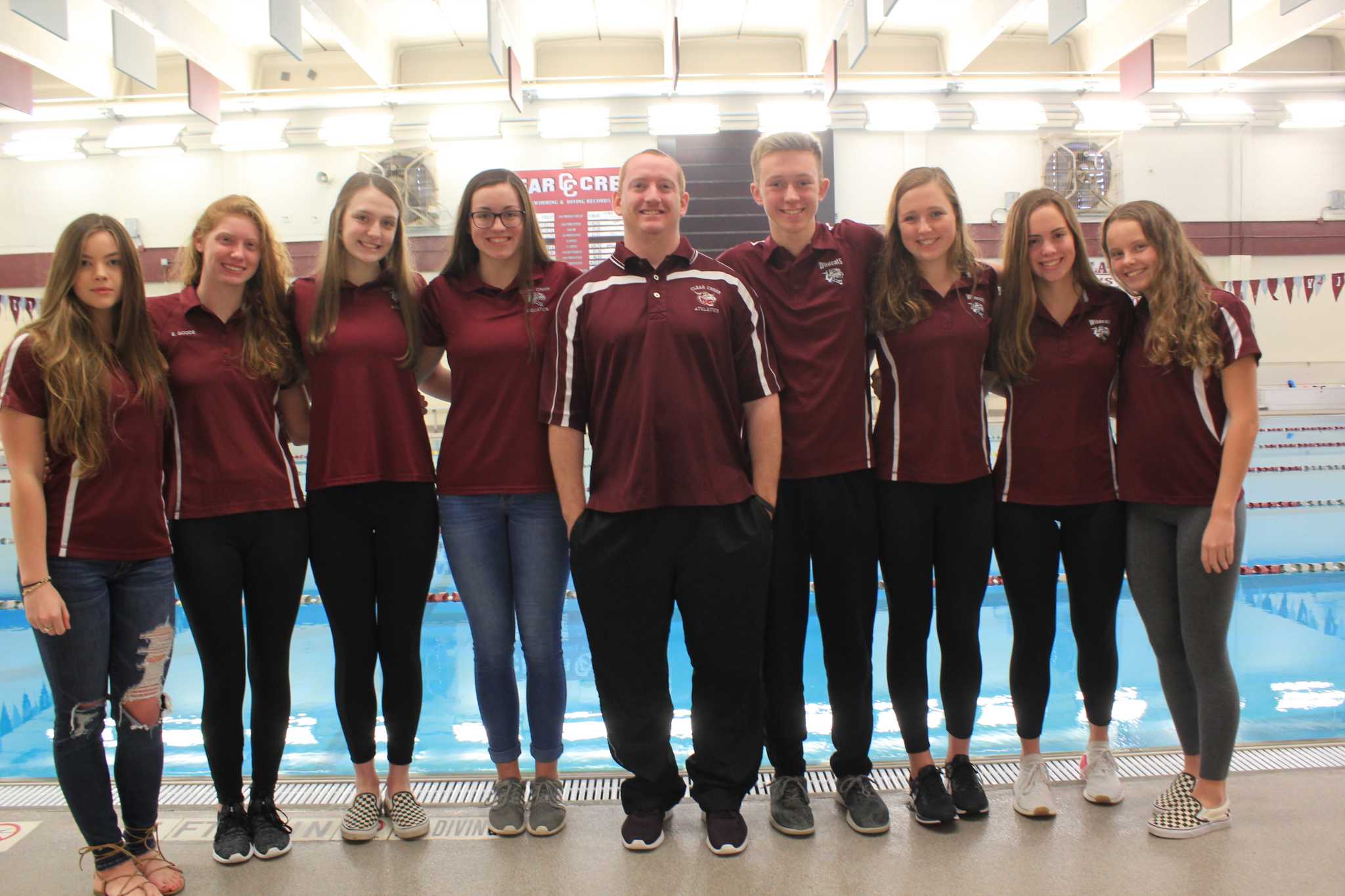 Clear Creek Swimmers Qualify For State