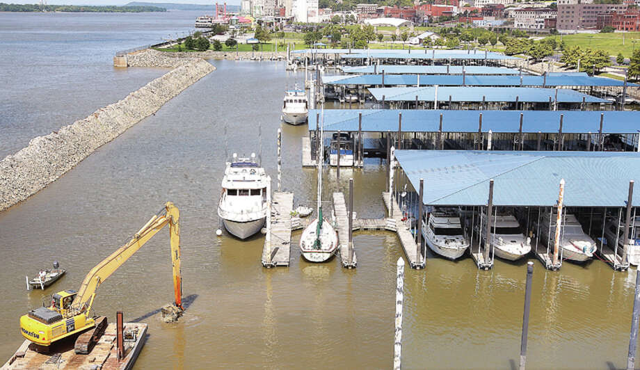 Dredging continues at Alton Marina Alton Telegraph