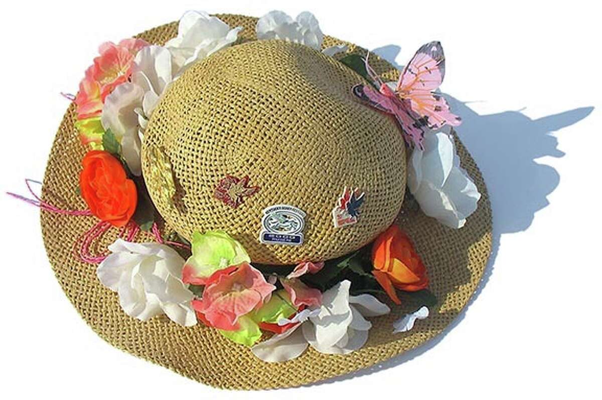 Louisville Cardinals Floral Straw Hat