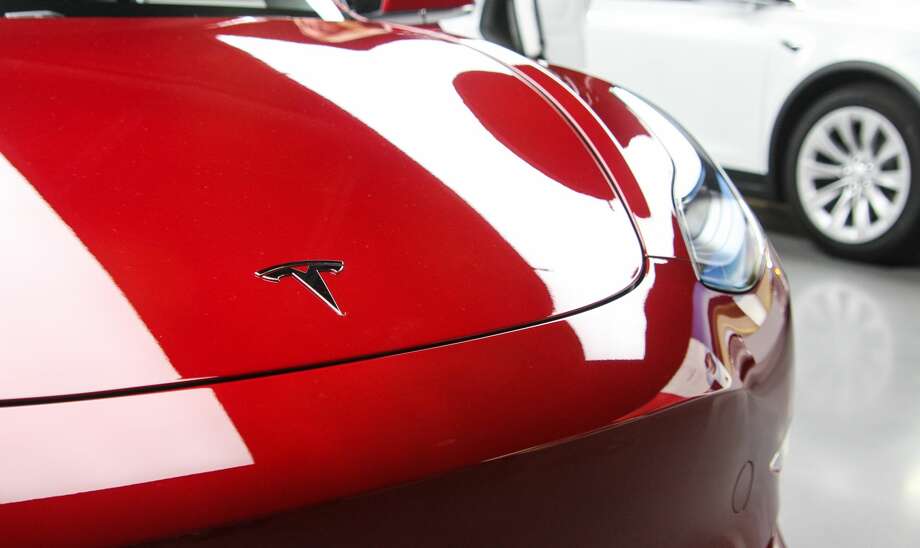 Tesla Unveils Its Model 3 At Bellevue Square Seattlepicom