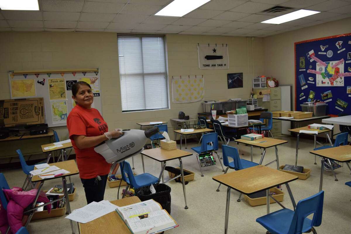 Splendora ISD custodians doing battle to prevent spread of influenza