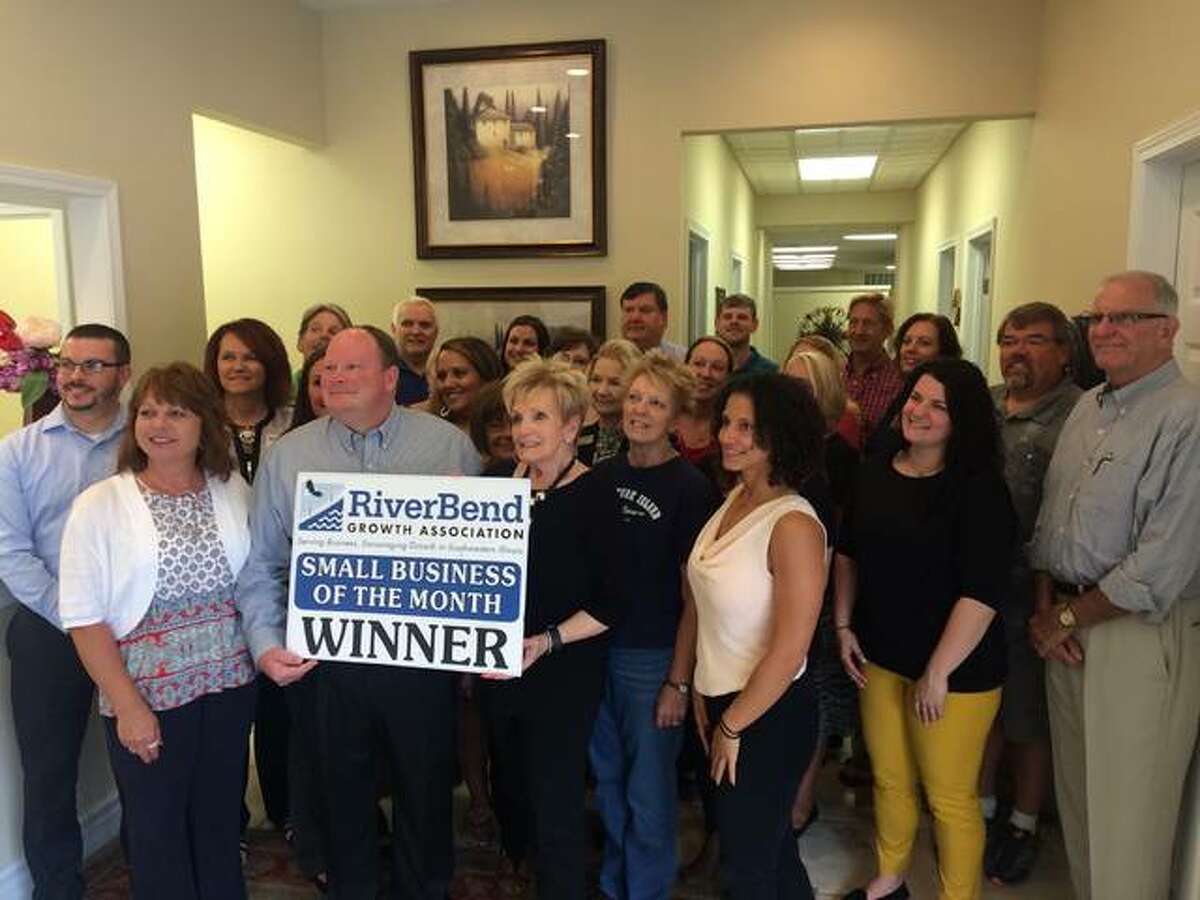 Owners Dennis Dugan and Sharon Pratt, employees and local dignitaries gathered Thursday as Re/Max Riverbend was honored as the RiverBend Growth Association’s Small Business of the Month. “We are very honored to have this award,” Pratt said.