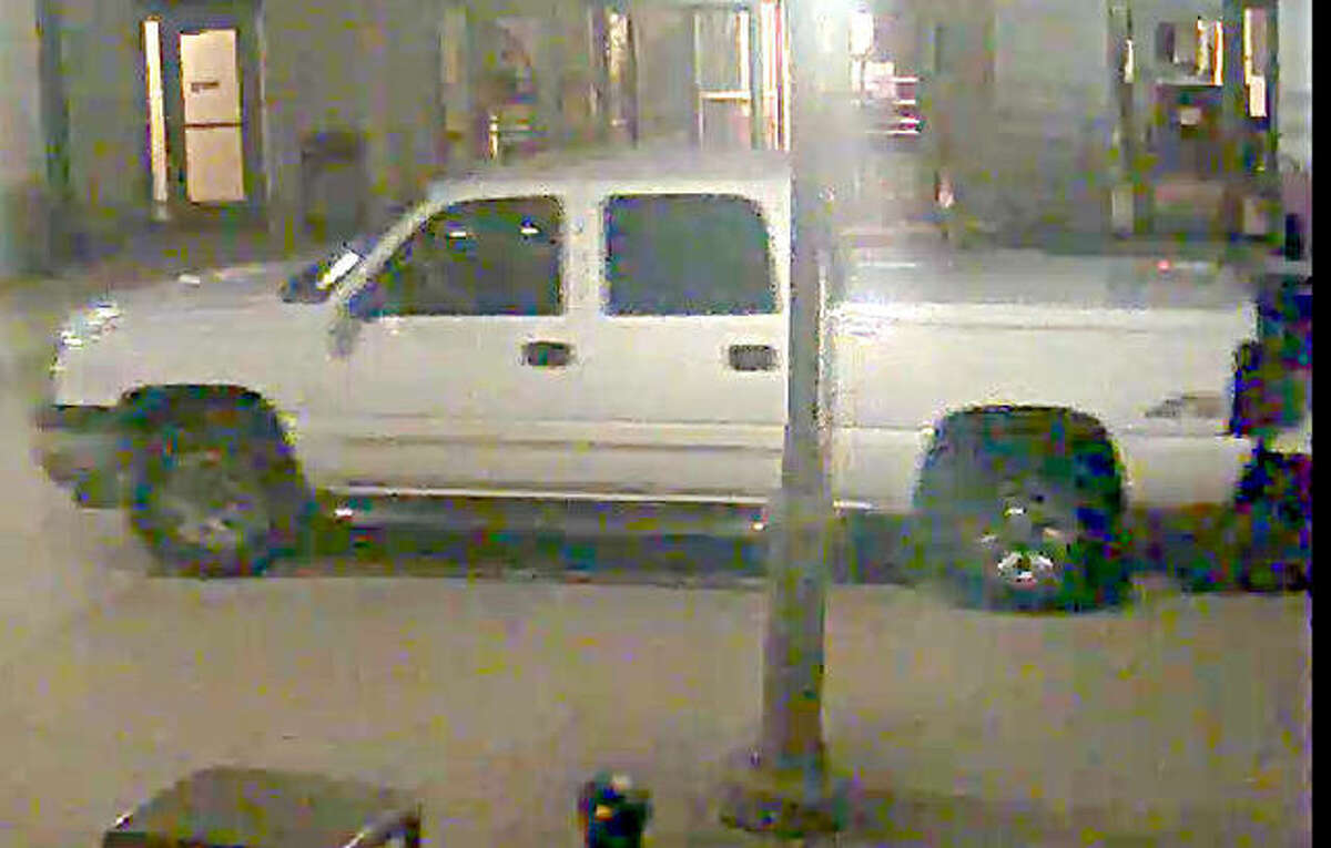 A surveillance photo of the suspect vehicle.