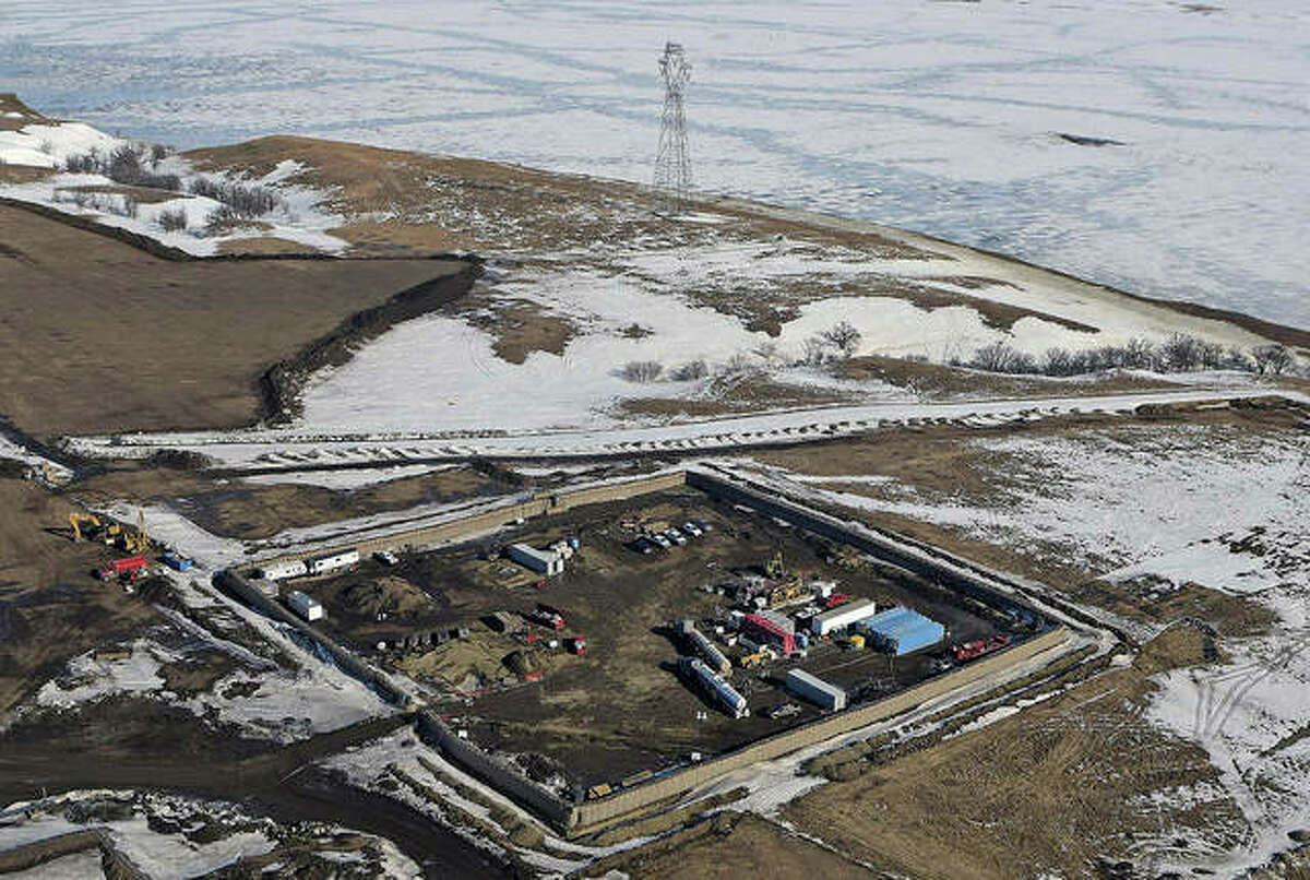 Tom Stromme | The Bismarck Tribune (AP) The final phase of the Dakota Access Pipeline will connect with the existing pipeline in Emmons County near Cannon Ball, North Dakota. Sioux tribes suing to stop the Dakota Access pipeline want a federal judge to head off the imminent flow of oil. Judge James Boasberg on March 7 rejected the request of the Standing Rock and Cheyenne River Sioux to stop construction of the final segment of the pipeline that would move oil from North Dakota to Illinois.