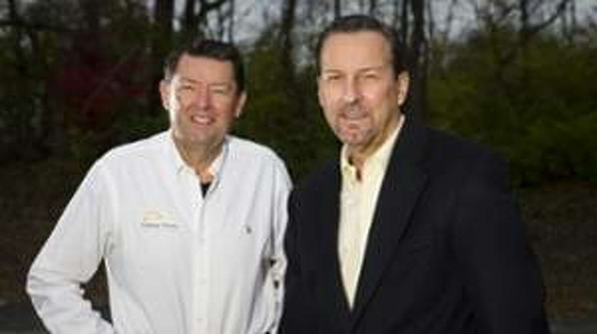 Steve Boyd, left, and Jeff Stassi, owners of Central Illinois Care Services (CICS).