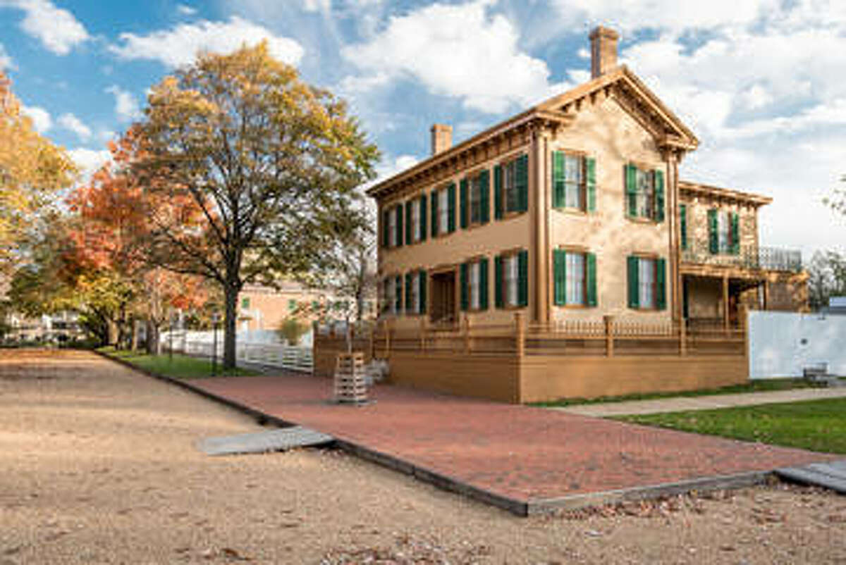 Abraham Lincoln's house in Springfield, Il