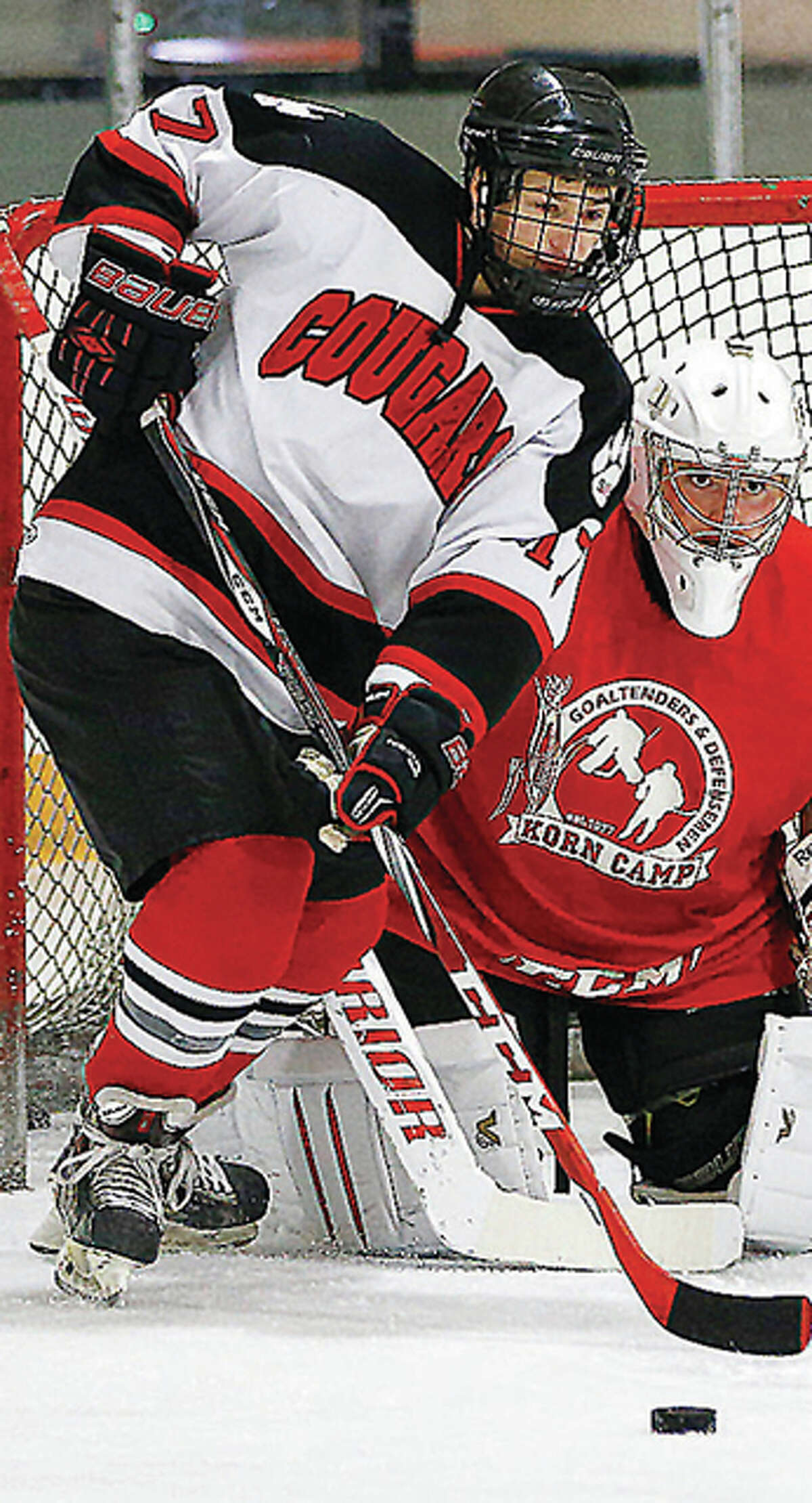 SIUE captain Nick Edward, a former Alton High standout, leads the Cougars in scoring with four goals and 10 assists.
