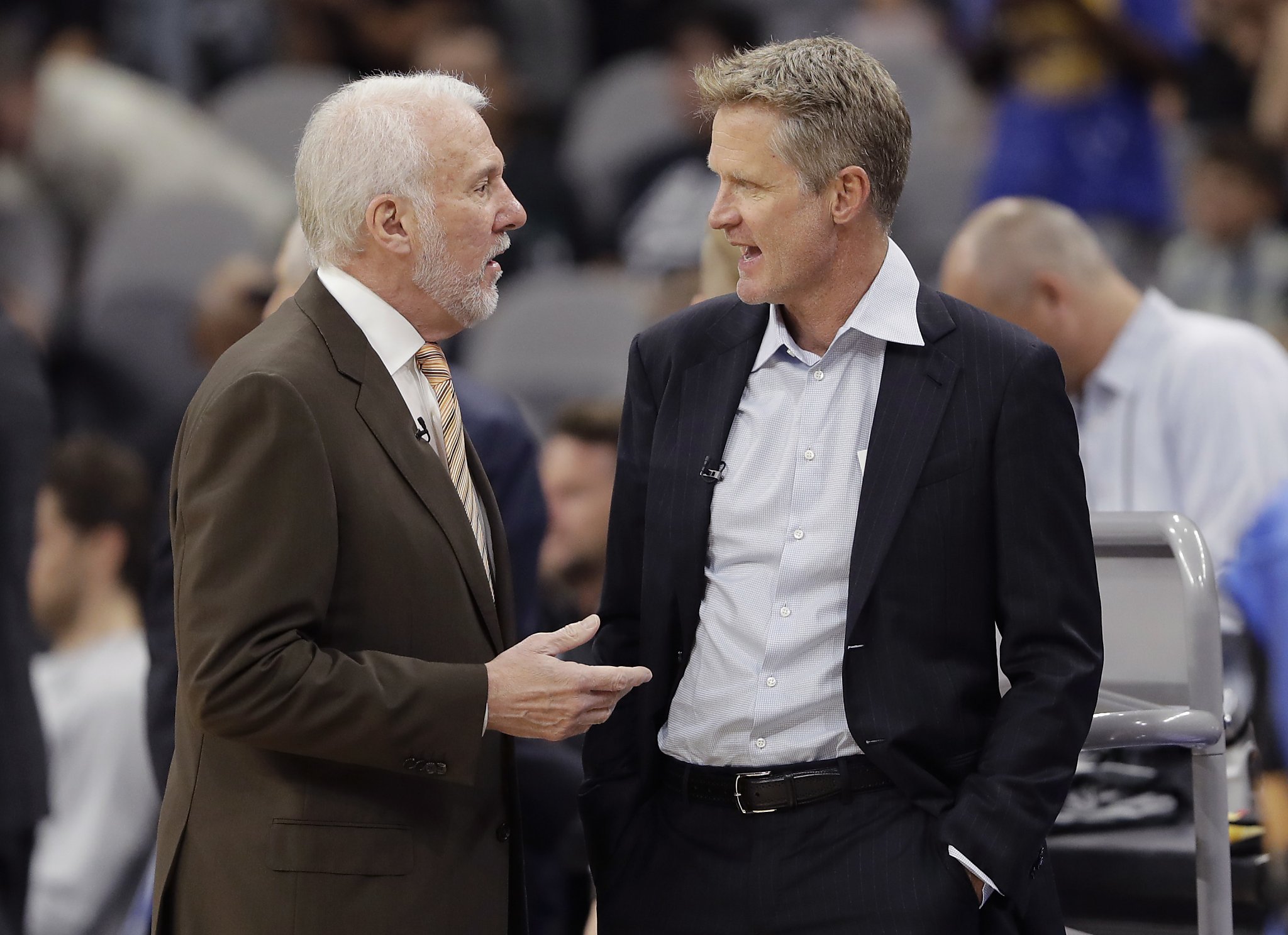 Steve Kerr on Spurs: ‘If they can get healthy, they’re going to be a ...