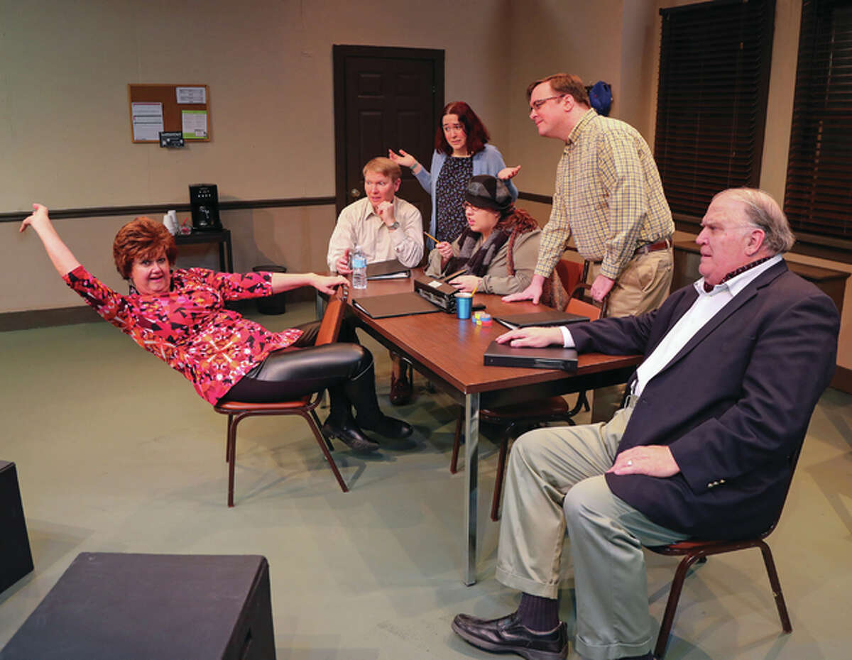 “Don’t Talk to The Actors” is a comedic play coming to Alton Little Theater as part of its 83rd season, opening Friday, Dec. 2.