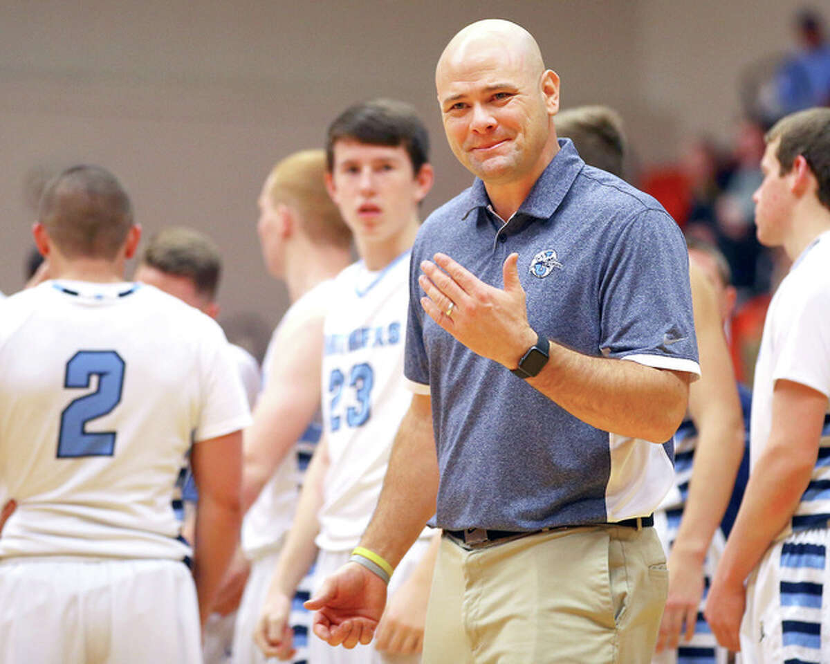 Jersey coach Stote Reeder’s team dropped a 70-61 decision to rival Highland in Wednesday’s Class 3A regional Tourney semifinal at Triad.