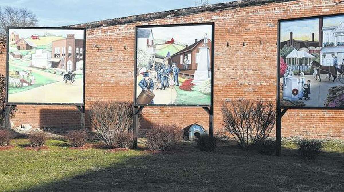 North Greene Garden Club is trying to raise money to preserve and maintain three murals depicting events or locations in White Hall history. The murals are at South Main Street and Sherman Avenue in White Hall.
