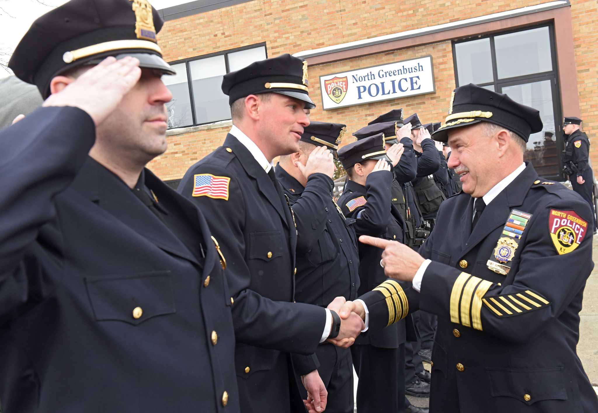 Photos North Greenbush chief retires