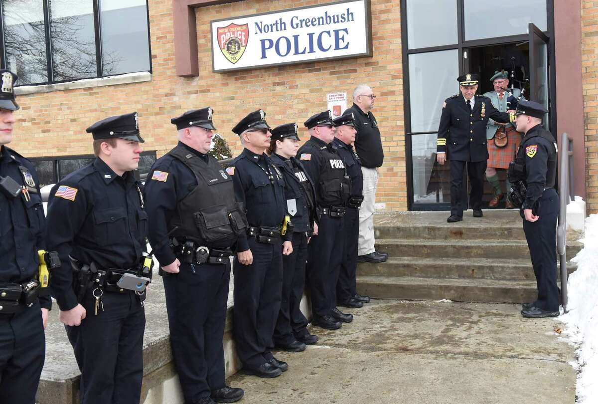Photos North Greenbush chief retires