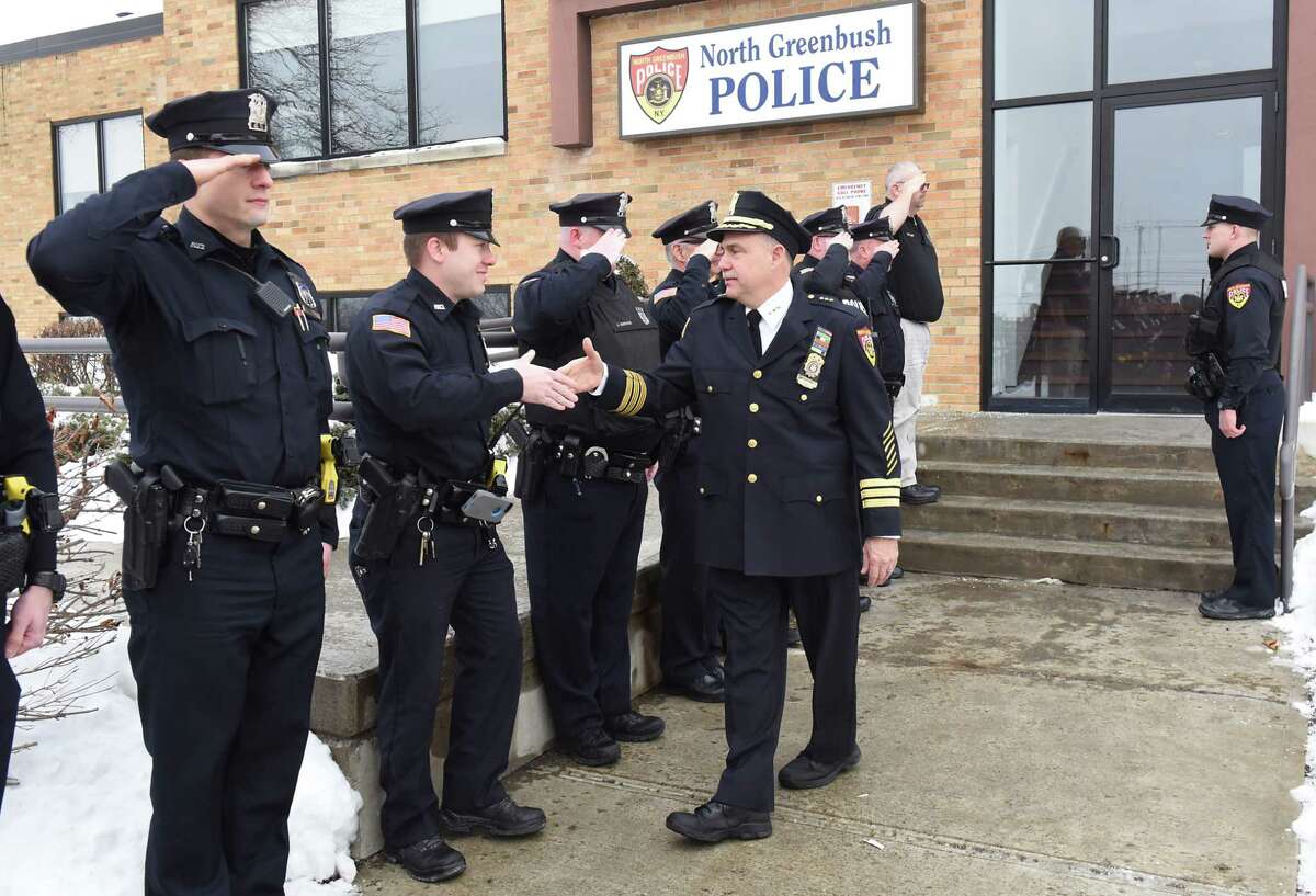 Photos North Greenbush chief retires