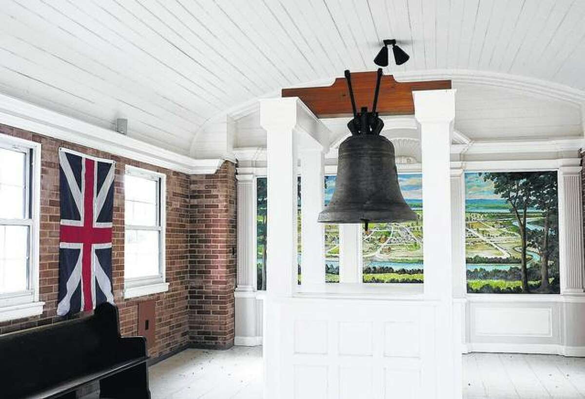 The Liberty Bell of the West was rung after Kaskaskia was captured from the British in 1778 by the Colonial Army.
