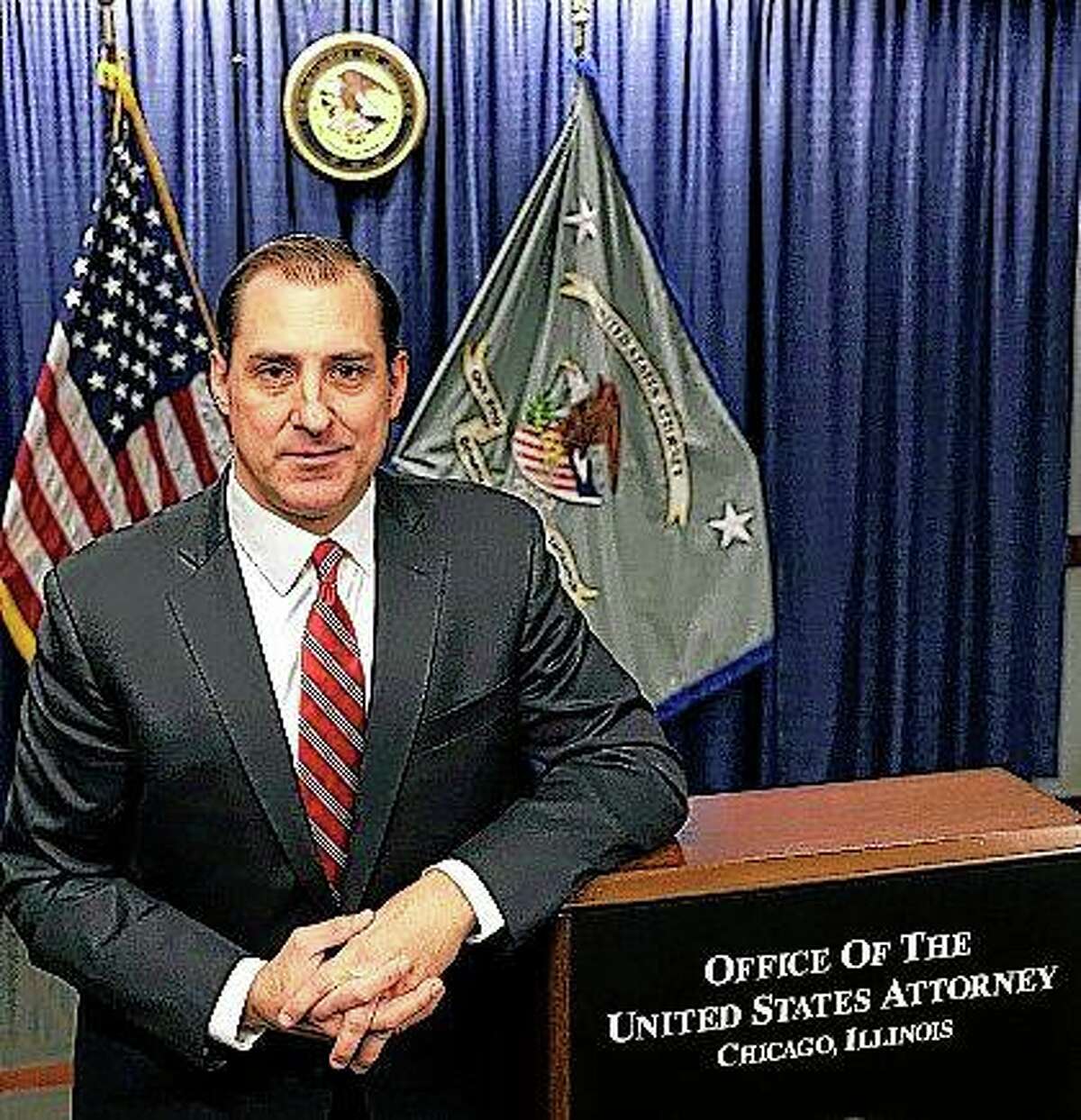 John R. Lausch Jr., the new U.S. attorney for the Northern District of Illinois, says President Donald Trump never tried to speak to him before the president nominated him for the position. He said he has still not spoken to the president and has not been given any instructions by Attorney General Jeff Sessions to change the priorities of the office. Charles Rex Arbogast | AP