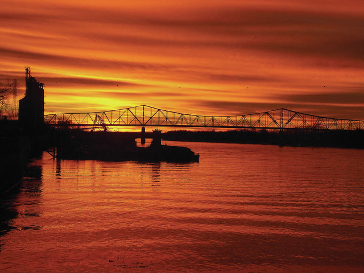 Joseph E. Trone | Reader photo Reader Joseph E. Trone captured this colorful sunset along the Illinois River while standing on the riverlook in Beardstown.