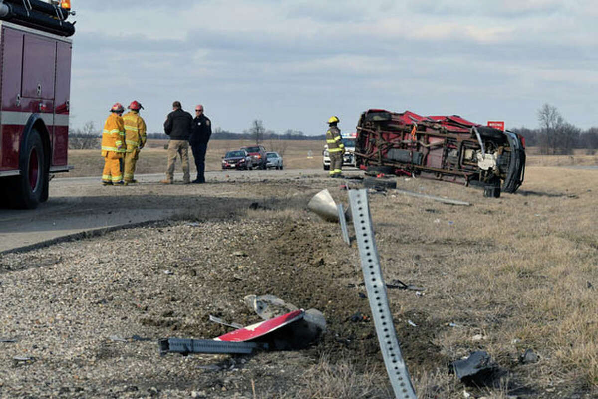 One person was injured in a two-vehicle accident about 2:53 p.m. Friday on U.S. Highway 67 in Murrayville. Timothy J. Plowman, 49, of Concord, was taken to Passavant Area Hospital where he was treated and released after the vehicle he was driving was hit by a vehicle driven by Hazel H. Moss, 85, of Jacksonville. Moss failed to yield at an intersection. No other injuries were reported.