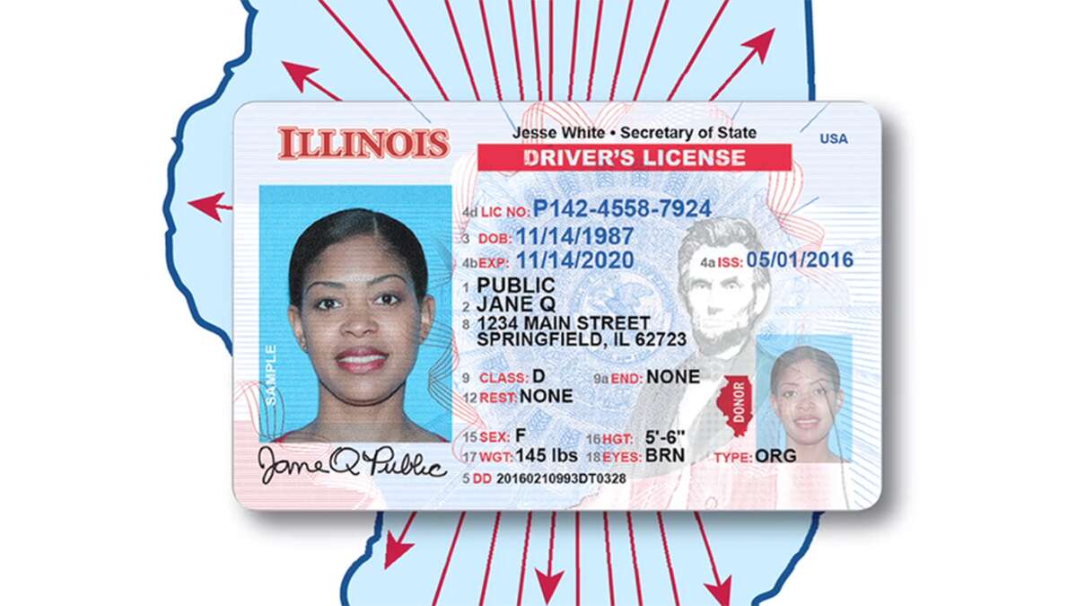 hole punch in drivers license illinois