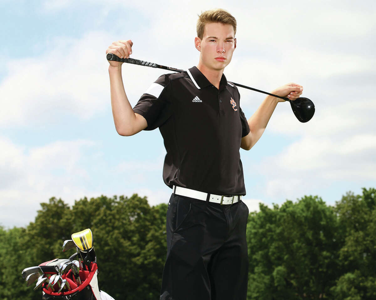 Edwardsville senior Justin Hemings shot 71 Saturday to finish the 36-hole Class 3A state tournament in Bloomington at 145 to post a two-stroke win and become Tiger boys golf’s first state champion