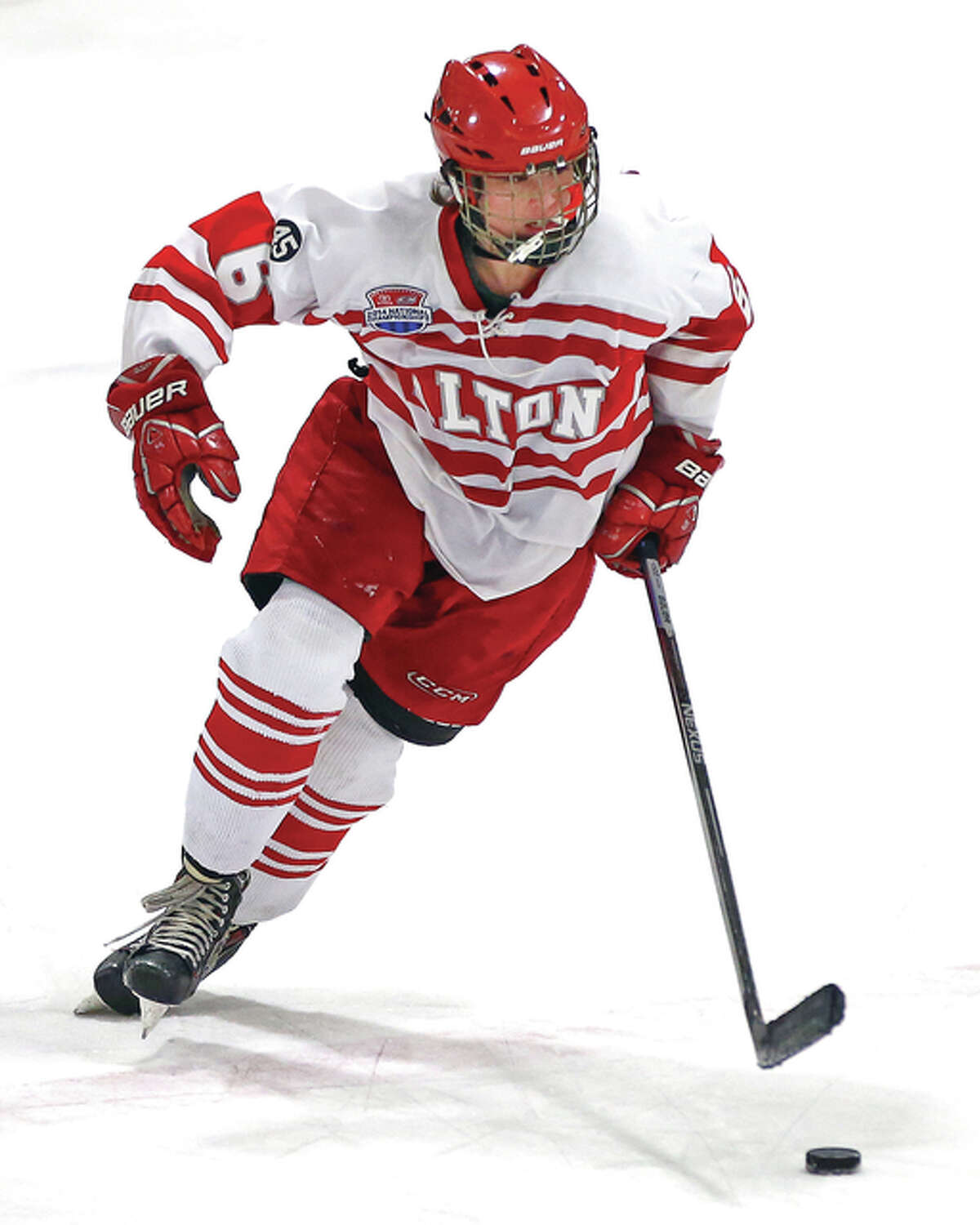 Jake Bohn had a goal and an assist in the Redbirds’ 5-2 victory over Bethalto Tuesday night at the East Alton Ice Arena.