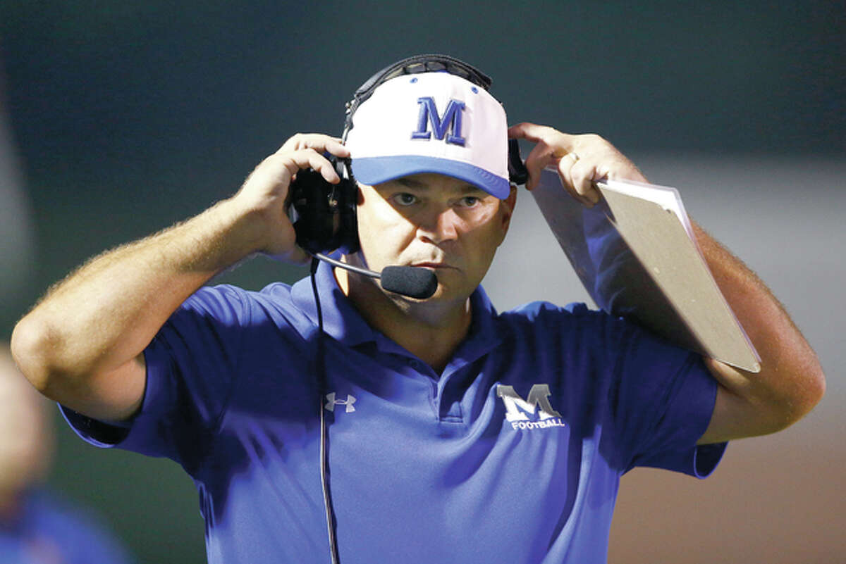 Darrell Angleton, who served as interim head football coach at Marquette Catholic High school last season, has had the “interim” removed from his title and will be the Explorers’ head coach next season. It has also been announced that Jack Holmes, who had been interim athletic director at Marquette, has also had the interim removed from his title and is the Marquette AD.