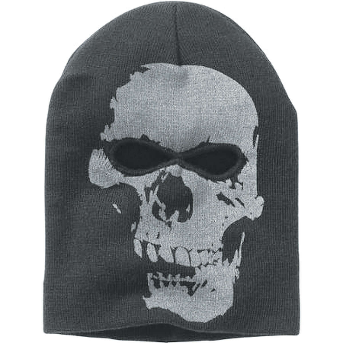 Macoupin County Sheriff Shawn Kahl says the suspect in the 2015 murder of a Woodburn man wore a skull-style ski mask similar to the one pictured here.