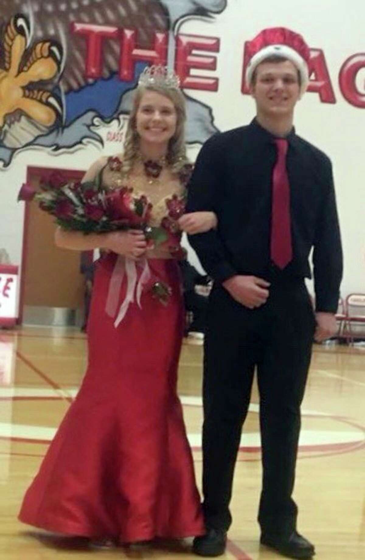 Mitchell Langley and Heidi Ewald were recently crowned Caseville's Coming Home King and Queen. (Submitted Photo)