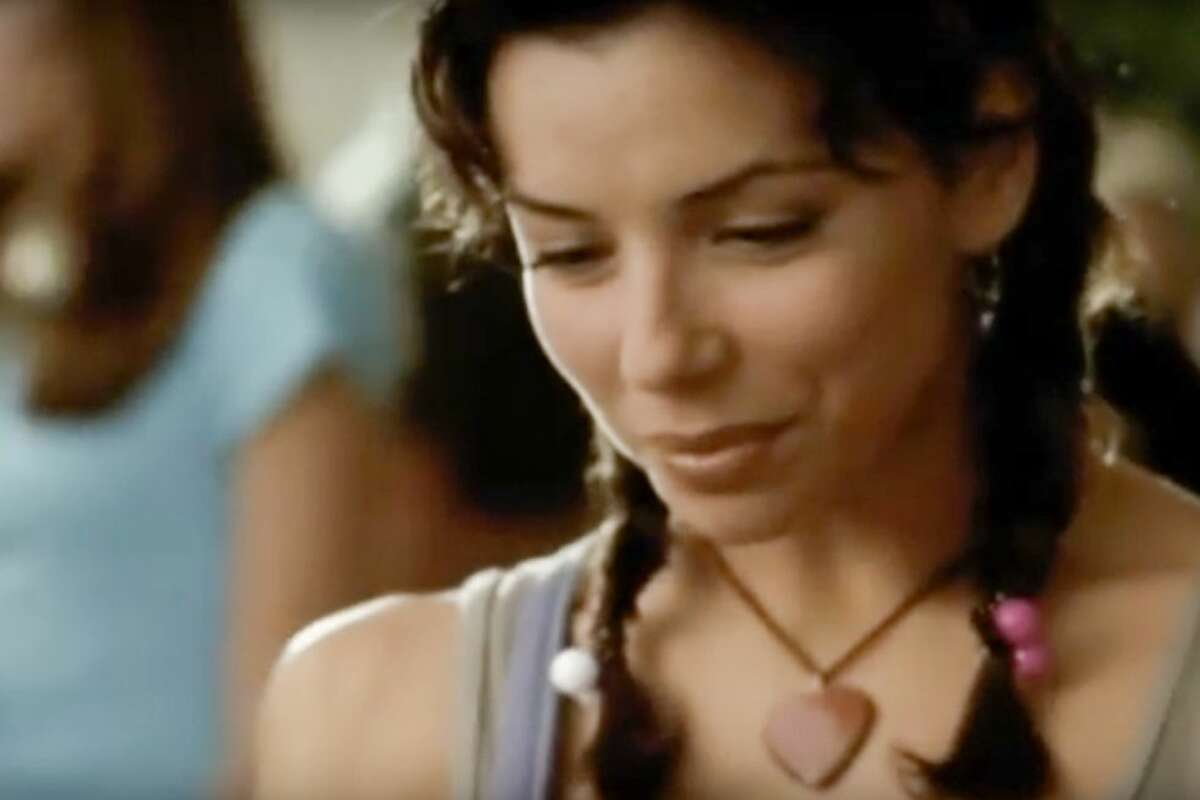 2) Eva Longoria in 'The Dead Will Tell' (2004) Longoria appeared in this TV movie thriller about a woman haunted by her fiancé's murder victim.