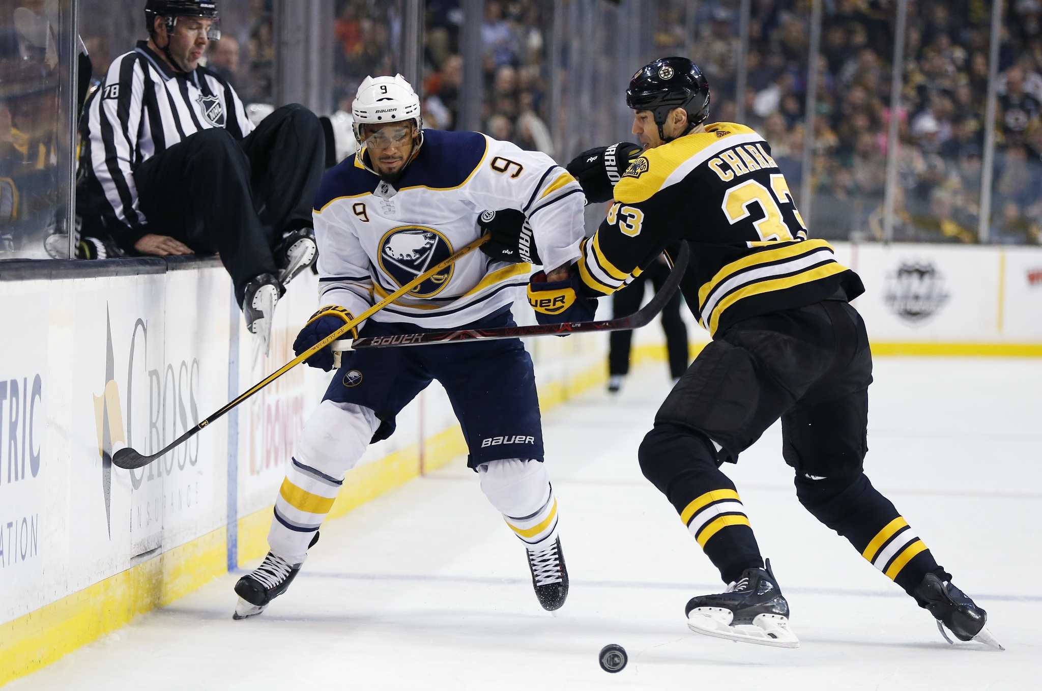 Sabres Surprise Hot Bruins In Boston