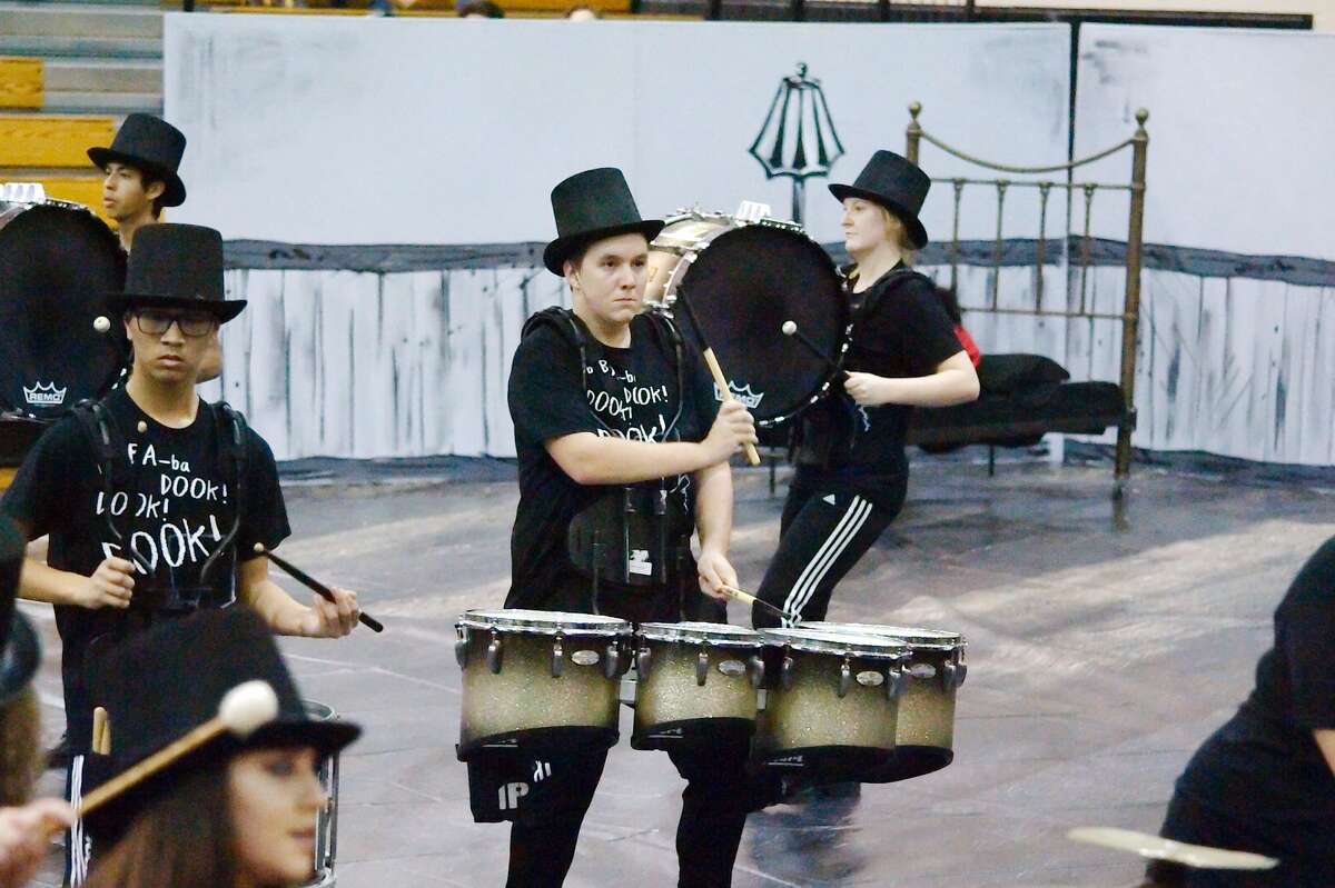 Pearland drumline students compete in indoor competition