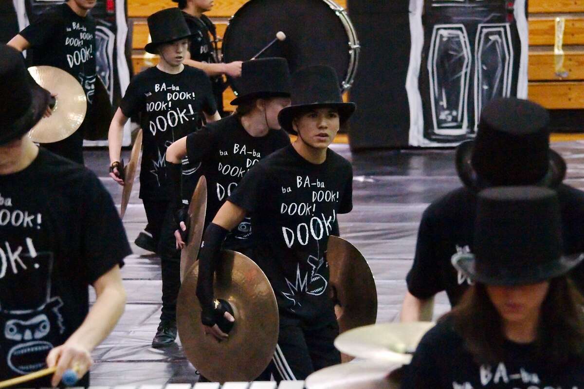 Pearland drumline students compete in indoor competition