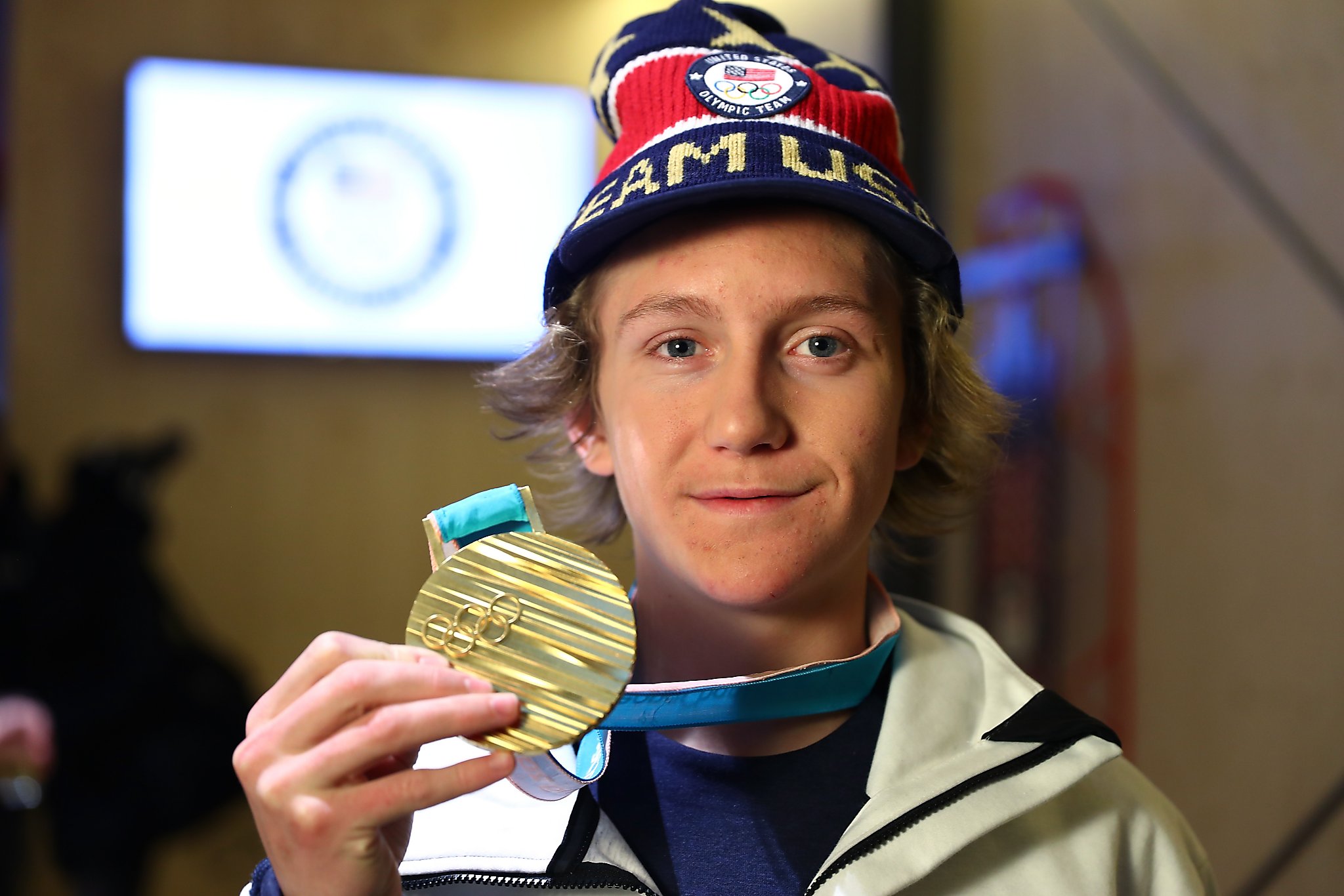 17-year-old Olympic snowboarder explains how he got his gold medal
