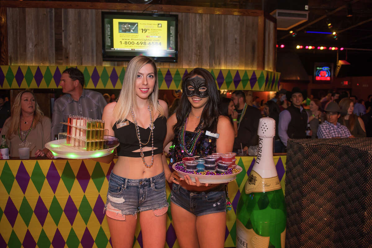 Wild West packed them in Saturday Feb. 10, 2018, night was the dance club threw a Mardi Gras parade and party for a crowd eager for fun and dancing.