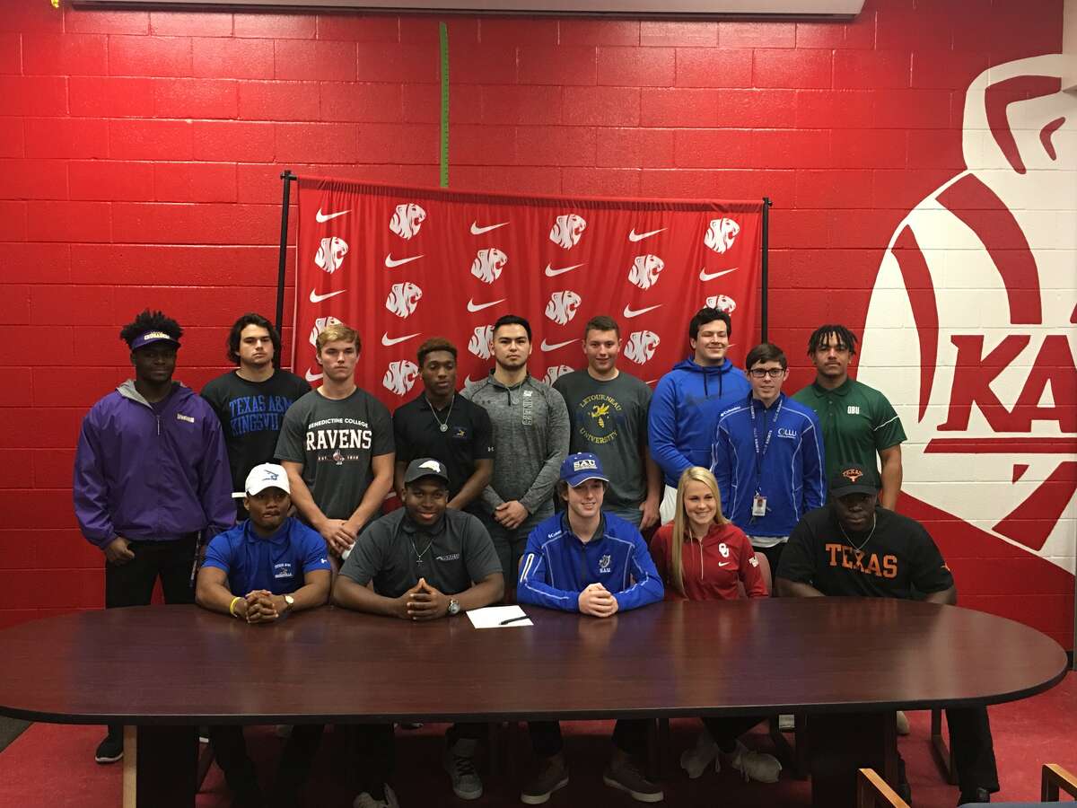 Katy ISD student-athletes celebrate college future