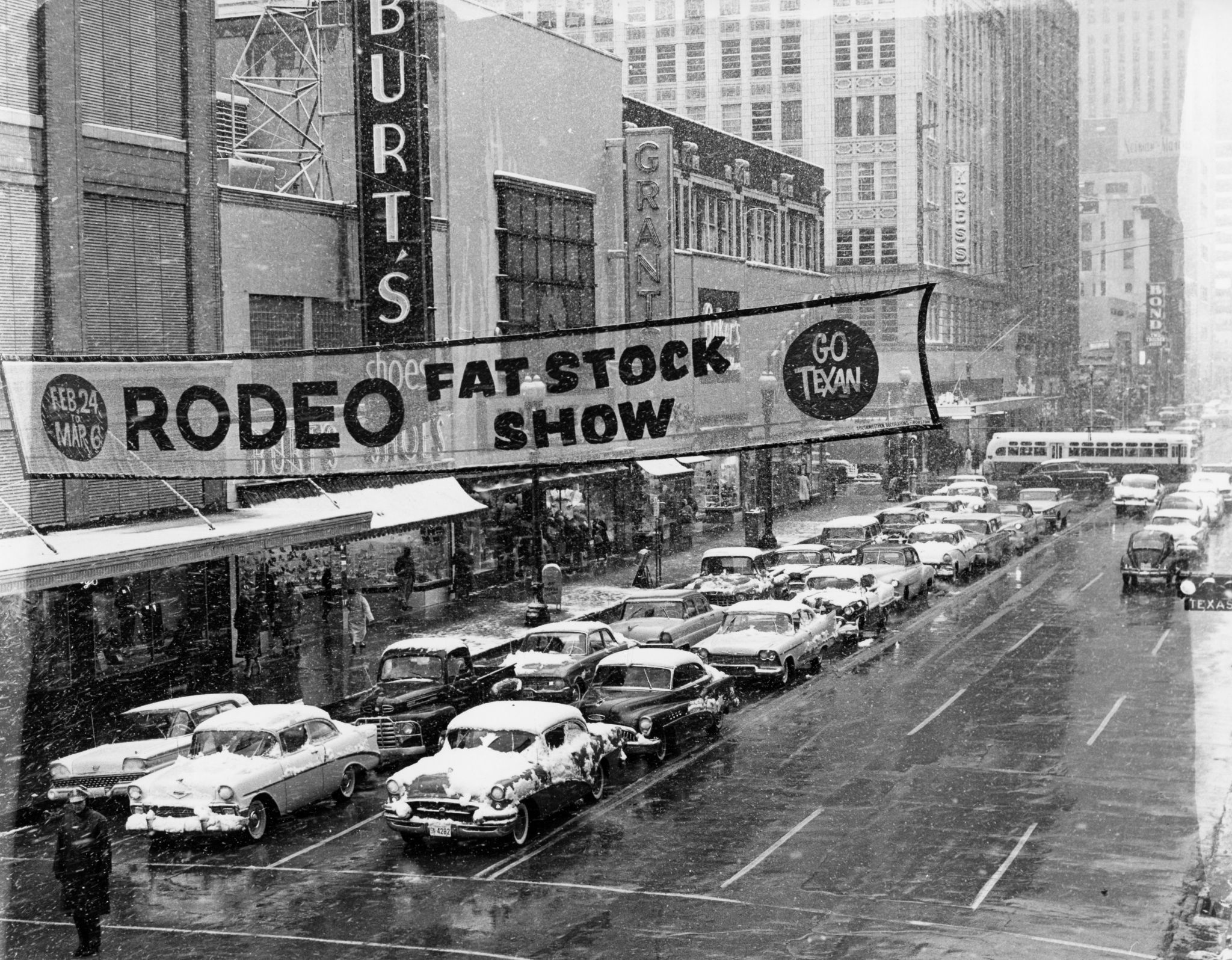 It snowed in Houston 60 years ago today