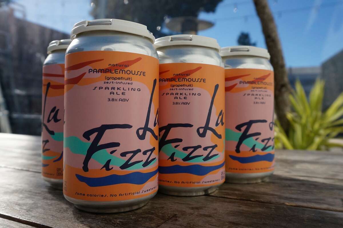 La Fizz, a sparkling ale from Temescal Brewing inspired by LaCroix sparkling water